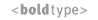 boldtype
